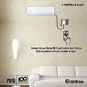 Crabtree Havells 16A WiFi Smart Plug - ACST161603 8 Havells Crabtree 16A WiFi Smart Plug - 01