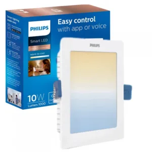 Philips Smart Downlighter WiZ Connected LED Light 10W Square