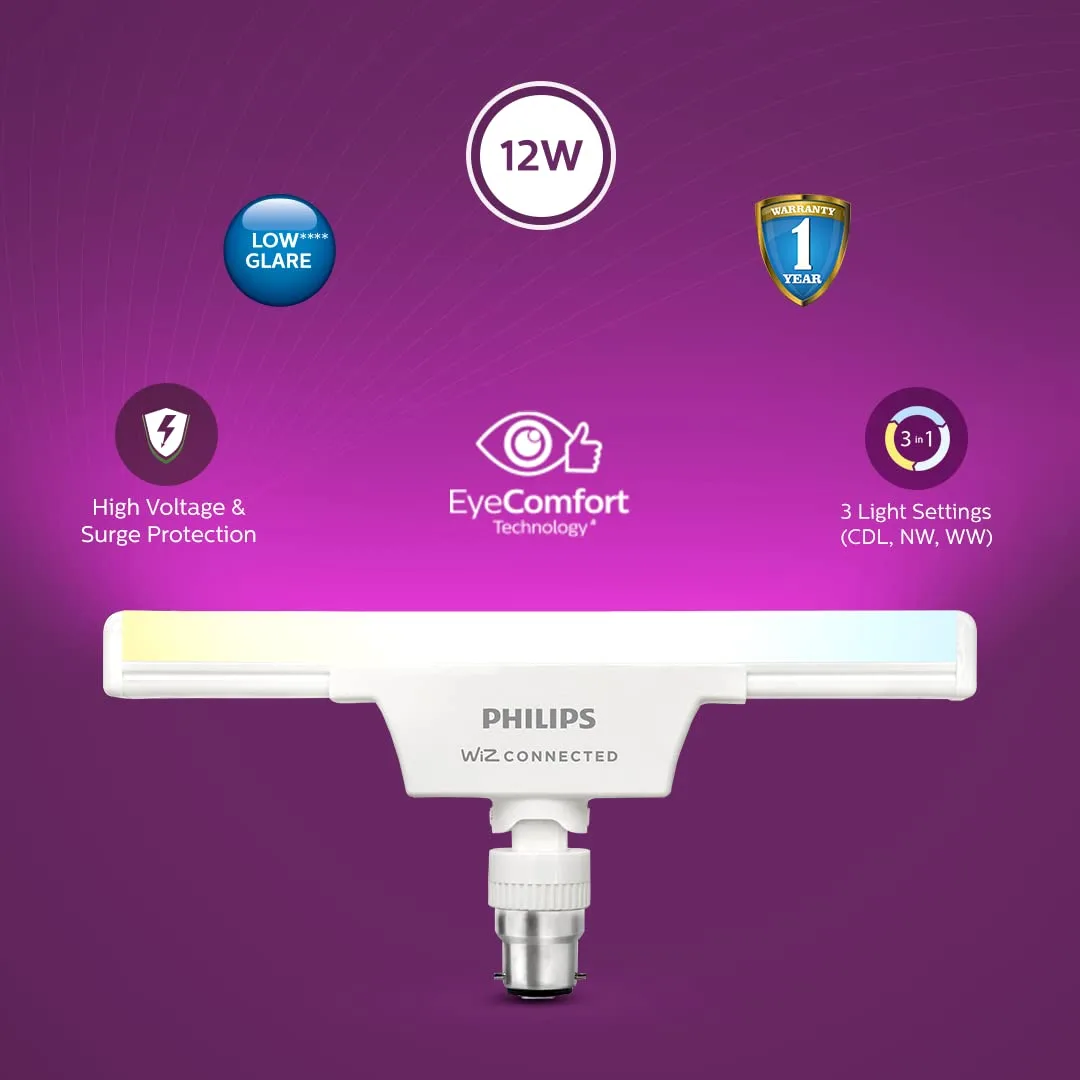 Philips Smart Wi-Fi LED T-Bulb WiZ Connected 12W