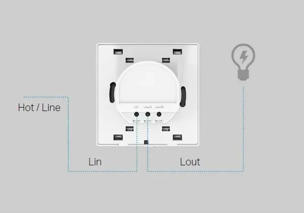 TP-Link Tapo Smart Light Switch - Wiring Diagram