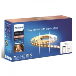 Philips Smart WiZ WIFI LED TW Strip with Driver and Controller - 5Meter 25W 120 LEDs/meter