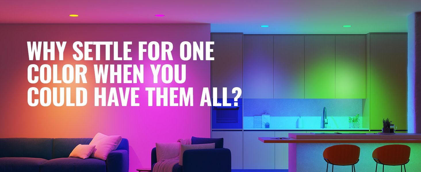 Philips WiZ GU10 RGB Spot LED | 4.7W PAR16 Full Color Wi-Fi Smart Bulb (16M Colors + Tunable White + Dimmable)