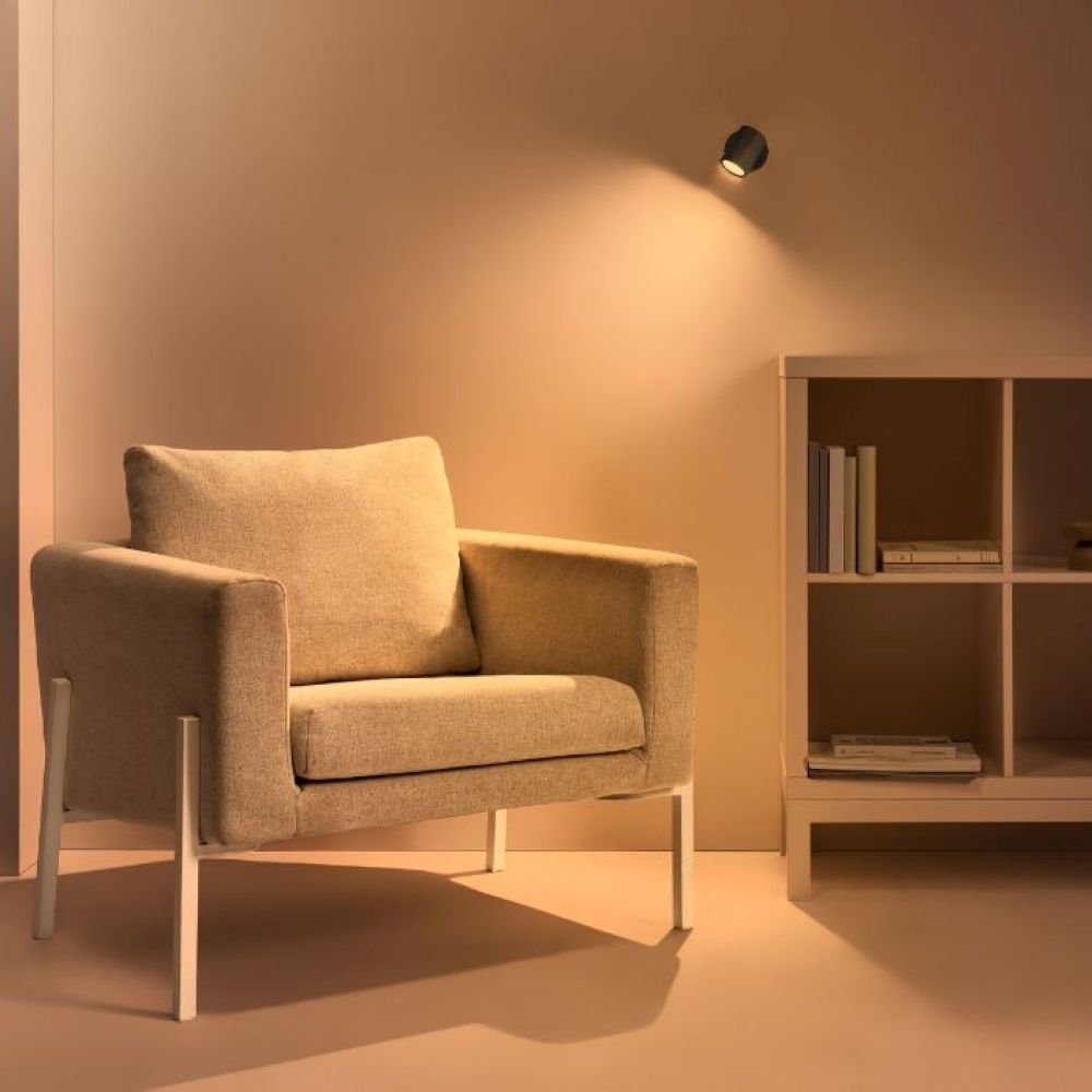 Philips WiZ GU10 RGB Spot LED | 4.7W PAR16 Full Color Wi-Fi Smart Bulb (16M Colors + Tunable White + Dimmable)
