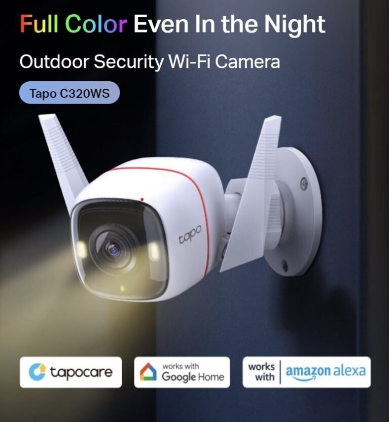 TP Link Tapo C320WS 4MP Outdoor Security WIFI Camera