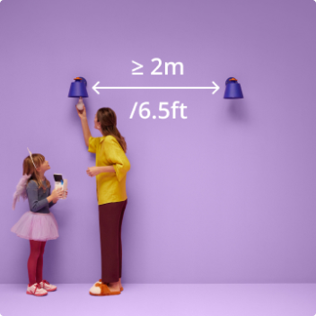 Get started with Philips WiZ SpaceSense - Install your lights