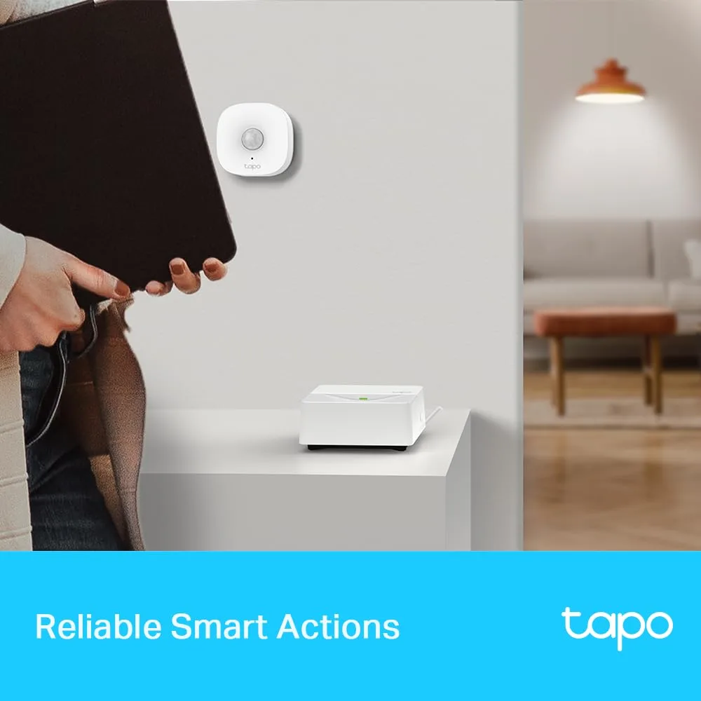 TP-Link Tapo H200 Smart Hub | Connect Up To 64 IoT Devices + 4 Cameras | Smart Alarm and Doorbell