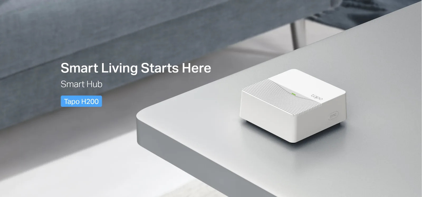 TP-Link Tapo H200 Smart Hub | Connect Up To 64 IoT Devices + 4 Cameras | Smart Alarm and Doorbell