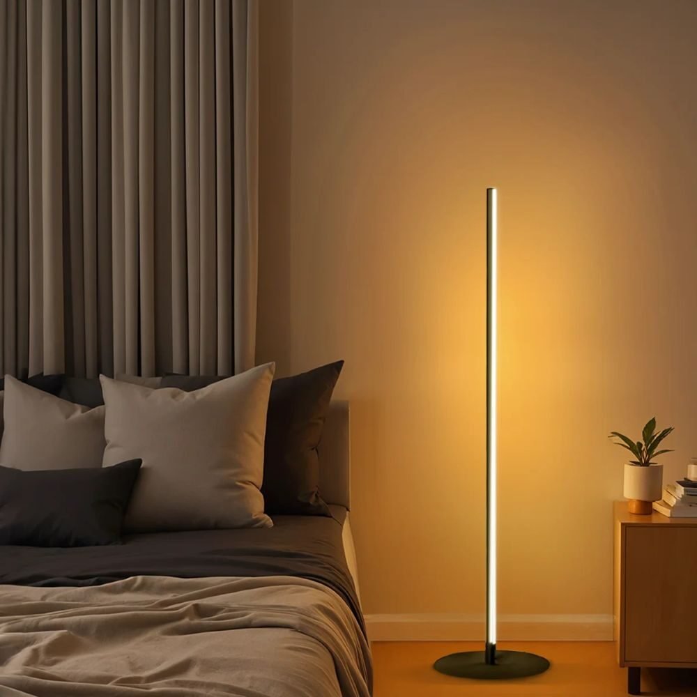 Philips WiZ Smart LED Floor Lamp - 18W Full Color RGB WiFi Pole Light Bar (16M Colors + Tunable White + Dimmable)