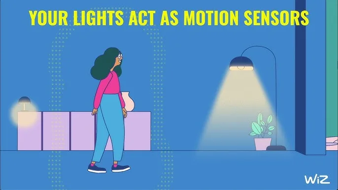 WiZ SpaceSense Human Motion Detection Technology