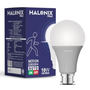 SmartLivingIndia - Buy Smart Home Products in India 17 Halonix Motion Sensor Bulb with Ambience Detection | Radar + Lux Sensor LED B22 - 10W/20W