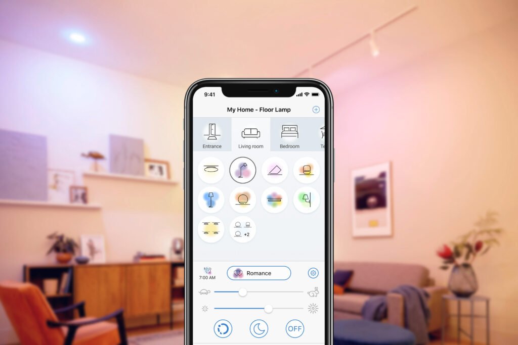 Philips WiZ Smart WiFi LED Lights - Customize Scenes with Philips WiZ app