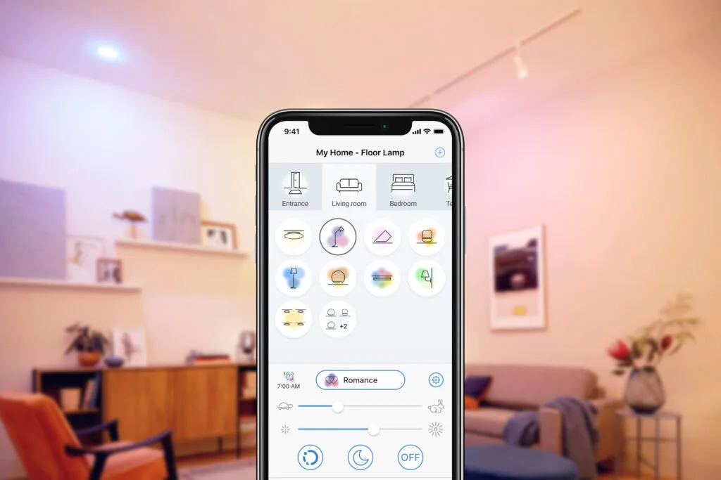Philips WiZ Smart WiFi LED Lights - Customize Scenes with Philips WiZ app