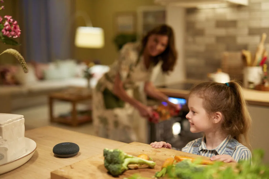 Philips Smart LED Mirror Square with Tunable White Lighting | 3ft, 22.5W, 650lm, WiZ Wi-Fi Enabled Makeup/Vanity/Bathroom Lighted Mirror 13 Philips WiZ Smart WiFi LED Lights - Go hands free with Voice Assistants like Google Assistant.