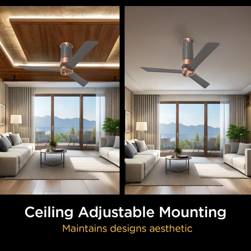 Ecolink AiroElevate Smart BLDC Ceiling Fan | WiFi + RF Remote | 1200mm, 35W, 230CMM, 370RPM | Philips WiZ Connected | App & Voice Control 10 Ecolink AiroElevate Smart BLDC Ceiling Fan | WiFi + RF Remote | 1200mm, 35W, 230CMM, 370RPM | Philips WiZ Connected
