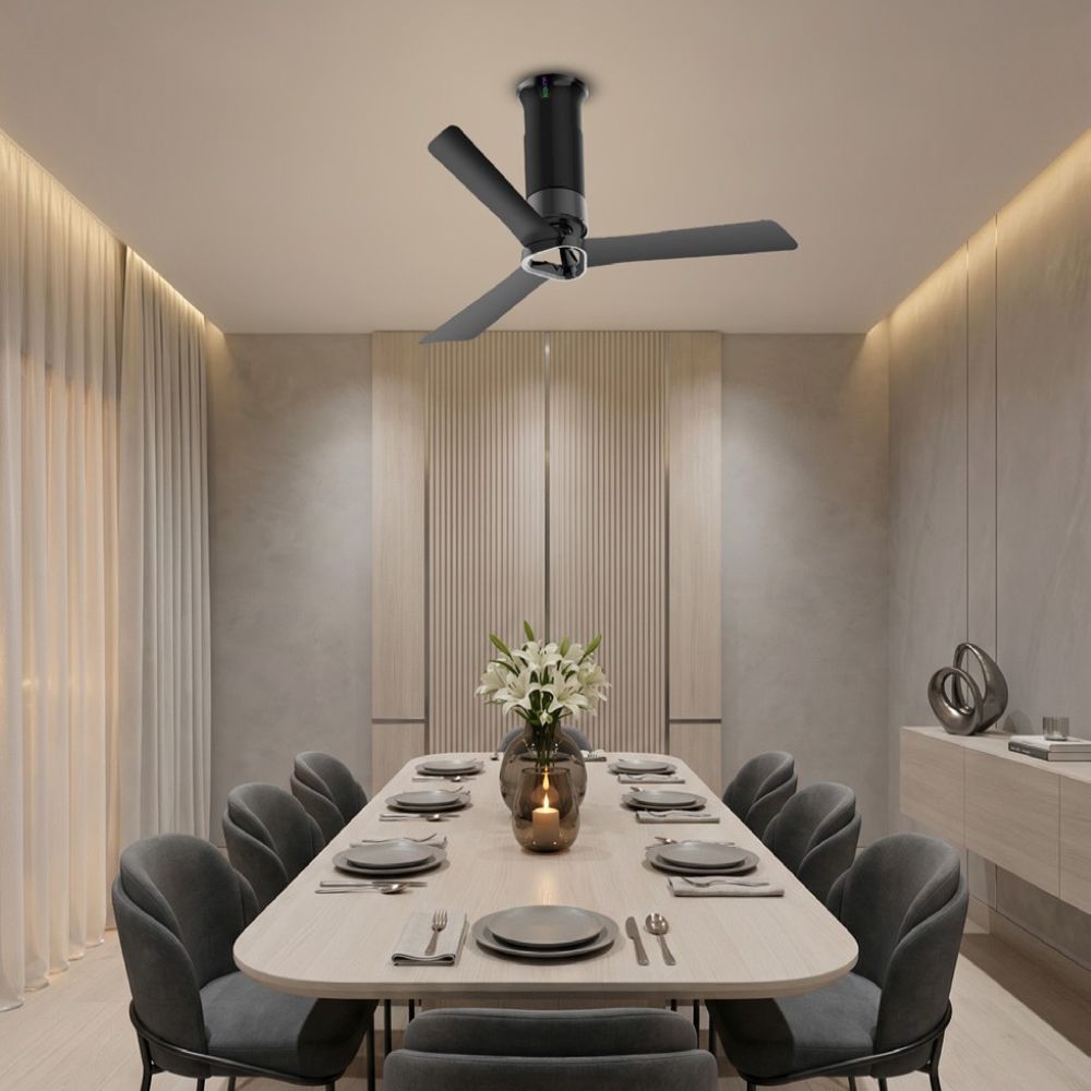Ecolink AiroElevate Smart BLDC Ceiling Fan | WiFi + RF Remote | 1200mm, 35W, 230CMM, 370RPM | Philips WiZ Connected | App & Voice Control 16 Ecolink AiroElevate Smart BLDC Ceiling Fan | WiFi + RF Remote | 1200mm, 35W, 230CMM, 370RPM | Philips WiZ Connected -Phantom Black