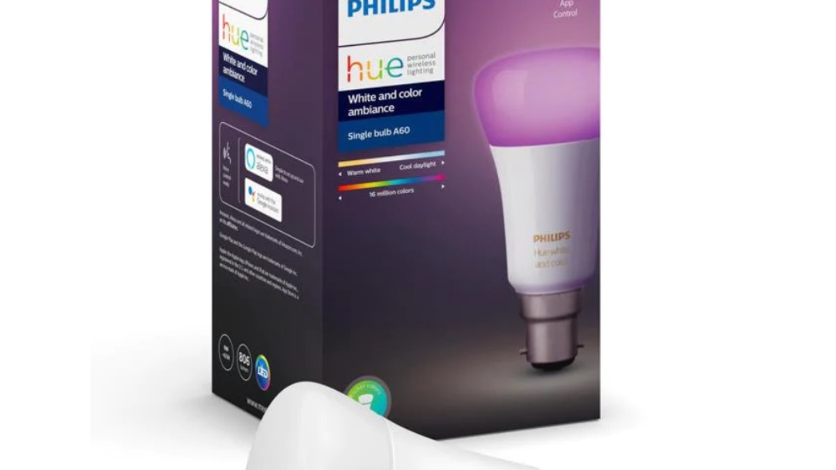 Philips Hue A60 B22 WCA Smart Bulb (White & Color Ambiance