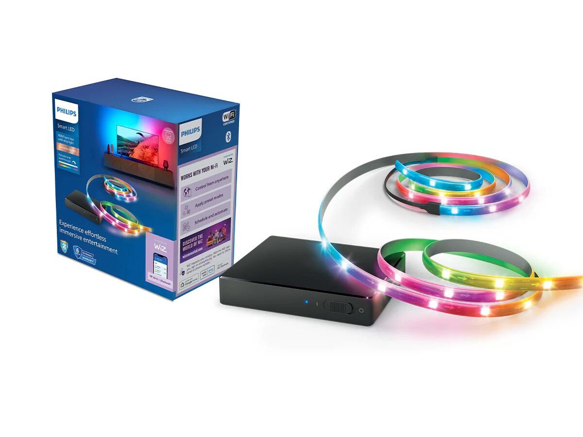 Philips WiZ HDMI Sync Box With TV Backlight Gradient LED Strip