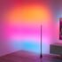 Philips WiZ Gradient Floor Lamp | Smart WiFi Multicolor Segmented RGBIC LED Corner Pole Light